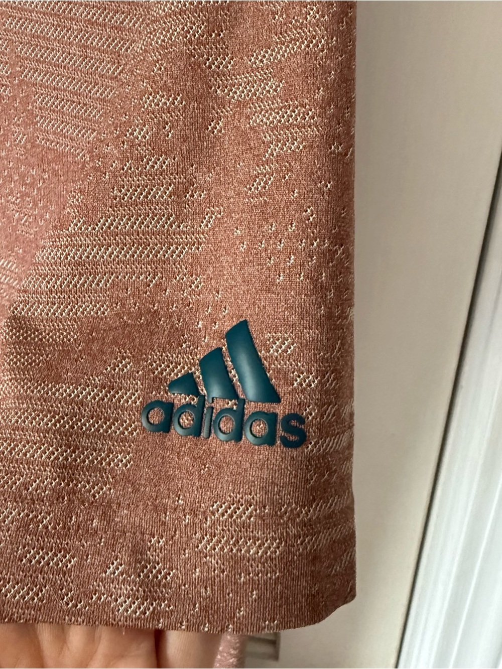 adidas Men's Rust-Brown Short Sleeve Polo - Picture 3 of 3